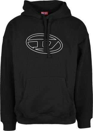 Diesel Black Crewneck Sweatshirt