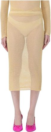 Paloma Wool Paloma Wool, Dames, Rokken, Geel, Maat: L Wol