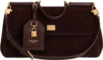 Dolce & Gabbana Borsa Sicily Media - - Bags - Donna - Marrone - ONE SIZE