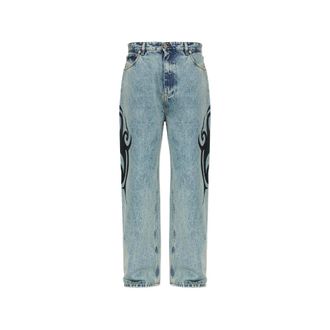 VETEMENTS Graphic-print Jeans