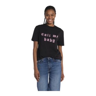 Zadig&Voltaire Edwin T-Shirt - female - Zadig & Voltaire - T-Shirts - Black - XS - Tops