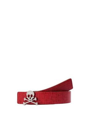 Scalpers Reversible Slim Ninon Belt in Redcamel at Nordstrom, Size X-Small