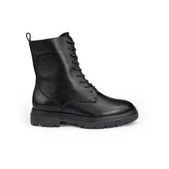Lloyd Lloyd - Umi Veterlaars - Dames - Schoenen - Zwart - Maat: 37 1/2 EU Leer
