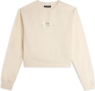 Freddy Felpa cropped con dettaglio cut out sulla schiena