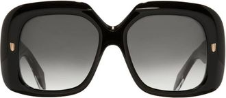 Cutler and Gross Grey Gradient Square Ladies Sunglasses CGSN989156 001 56