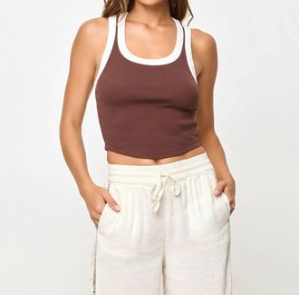L*Space Ash Tank Top In White