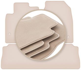 OEM Alfombrillas Beige Premium Para: Opel Antara Suv 2006-2017