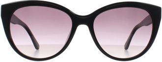 Calvin Klein Cat Eye Womens Black Gray Gradient CK22520S - One Size