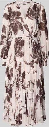 Forever New Freizeitkleid mit V-Ausschnitt Modell Saskia in Schoko, Größe 34