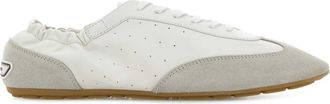 Saint Laurent White Leather Lewis Sneakers