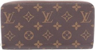 Louis Vuitton Pre-owned Wallets, female, Brown, Size: ONE SIZE Pre-owned Zippy Wallet Monogram Long Wallet