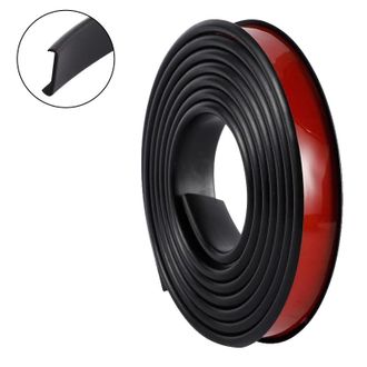 OEM Cinta De Cantos Autoadhesiva, Multiusos Para Protecci&oacute;n De Muebles, Color Negro-a, 5m-b, 12 Mm