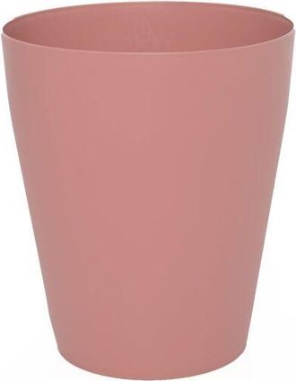 OEM Papelera - Cubo De Basura De Pl&aacute;stico - Ideal Para Dormitorio, Oficina Y Cocina - Altura: 27 Cm - 12 L - Rosa