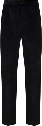 Moncler Straight Trousers, male, Blue, M, Straight Trousers