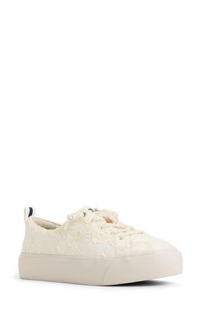 Sperry Top-Sider Cove Lace-to-Toe Sneaker in Cream at Nordstrom, Size 9.5