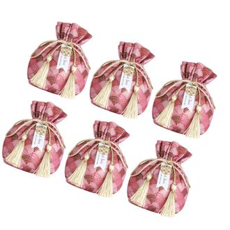 OEM Bolsas De Terciopelo Para Dulces, Dise&ntilde;o Agradable, Estampado De Nubes Rosas