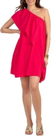 Trina Turk Satisfied One-Shoulder Dress in Te Amo Pink at Nordstrom Rack, Size X-Large