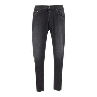 Dondup Dian Jeans - Heren - Jeans - Zwart - Maat: W38 Katoen