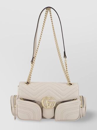 Gucci marmont leather shoulder bag