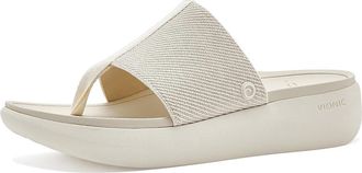 Vionic Aqua Womens Sandals Ivory Leather And Gore : 12 M