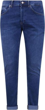 Dondup George Skinny Jeans - Heren - Skinny Jeans - Blauw - W32 - Katoen - Jeans