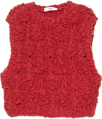 Muller Of Yoshiokubo Bumpy vest - Red