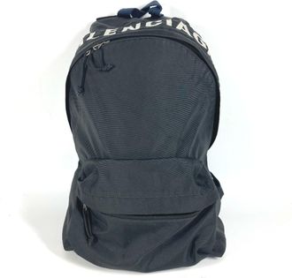 Balenciaga Black Nylon Backpack (Pre-Owned)