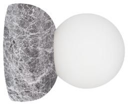 Globen Lighting Wand- und Deckenlampe Torrano - grauer Marmor