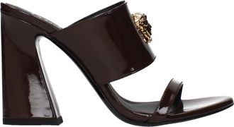 Versace Damess Sandalen Bruin/Chocolade Lakleer