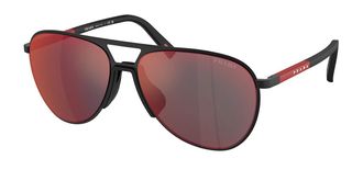 Prada PS53ZS DG008F Mens Sunglasses Black Size 59