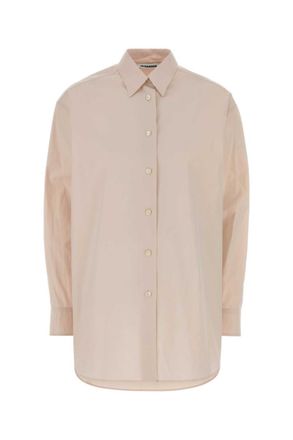 Jil Sander Pink Regular Solid Shirt
