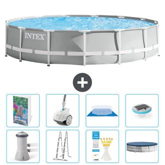Intex Piscina Prism Frame Redonda - 457x107 Cm - 9-piezas S552