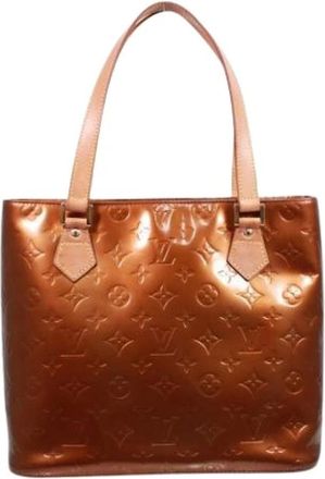 Louis Vuitton Pre-owned Tote Bags, female, Brown, Size: ONE SIZE Pre-owned Vintage Vernis Tote Bag