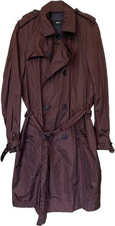 HUGO BOSS Copper Trench Coat Size XL