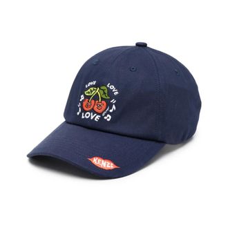 Kenzo Cap - male - Kenzo - Hats & Caps - Blue - ONE SIZE - Accessories