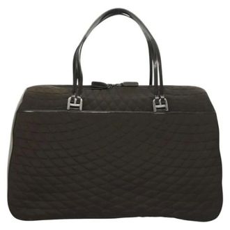 Bally Pre-owned Nylon handbags - Dames - Pre-owned - Bruin - Maat: ONE Size Nylon