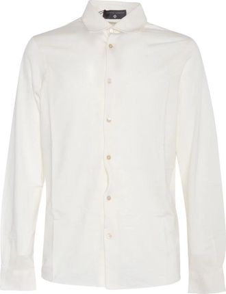 FILIPPO DE LAURENTIIS Camicia ML Basica - Heren - Zakelijke Overhemden - Wit - 2XL - Katoen - Overhemden