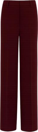 Dante6 Alain Broek - Dames - Broeken - Rood - Maat: 2XL Leer