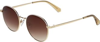 Ted Baker TB1679 449 Womens Sunglasses Gold Size 49