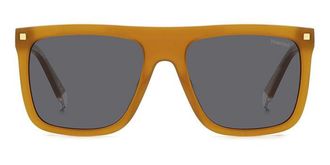 Polaroid PLD 4166/S/X Polarized 40G/M9 Mens Sunglasses Yellow Size 56
