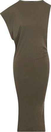 Jacquemus La Robe Drap Mini Dress - Dames - Casual kleedjes - Groen - S - Katoen - Kleedjes