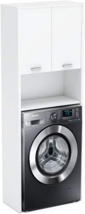 OEM Gabinete Blanco Mate Para Lavadora, Mueble De Ba&ntilde;o De Pie, Pedestal De Ba&ntilde;o