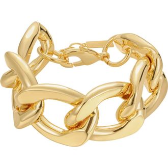 st. Moran Chunky Curb Chain Bracelet in Gold at Nordstrom