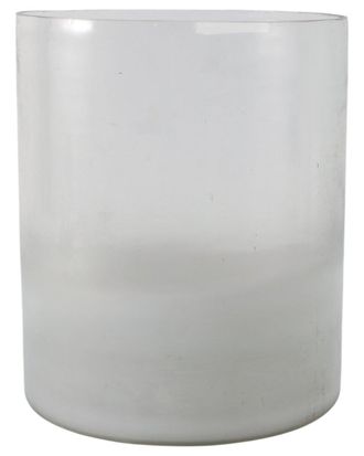 Sagebrook Home 12X10in Frosted Bottom Hurricane