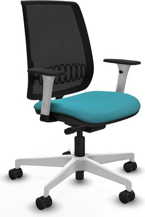 Piqueras y Crespo Silla De Oficina Piqueras Y Crespo Alares Blanco Sin Ruedas Confort