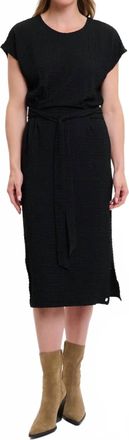 Rino&Pelle Juxa Midi Dress In Black
