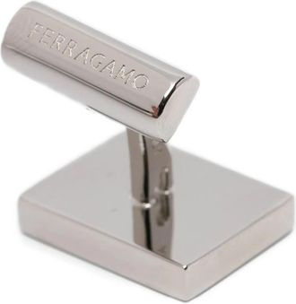Ferragamo Patterned Square Cufflinks