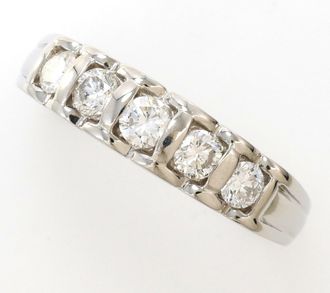 C&A Platinum Platinum 900 Band Ring (Pre-Owned)