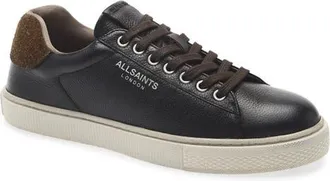 AllSaints Tucker Sneaker in Dark Brown at Nordstrom, Size 10