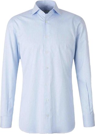 Atelier Munro Overhemd met knoop - Blauw